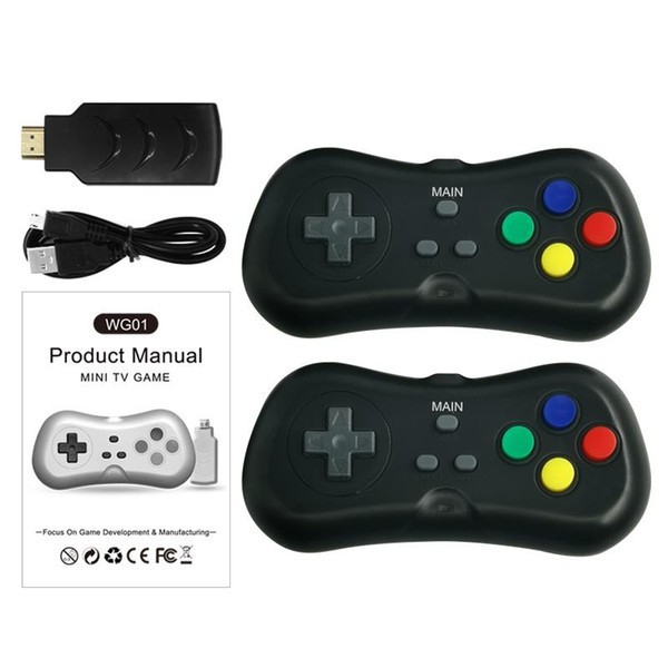 Máy Chơi Game Mini Retro 638 Trò, 2 Người Chơi  Cắm Cổng HDMI - Kết Nối Không Dây - Bảo Hành 6 Tháng