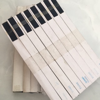 100 Cái Nhãn Vải Dệt Size Quần Áo XS/S/M/L