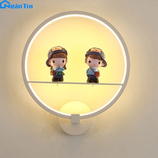Đèn Led treo tường gắn tường trang trí Led 8W 3 chế độ màu VK41D Ngân Tin