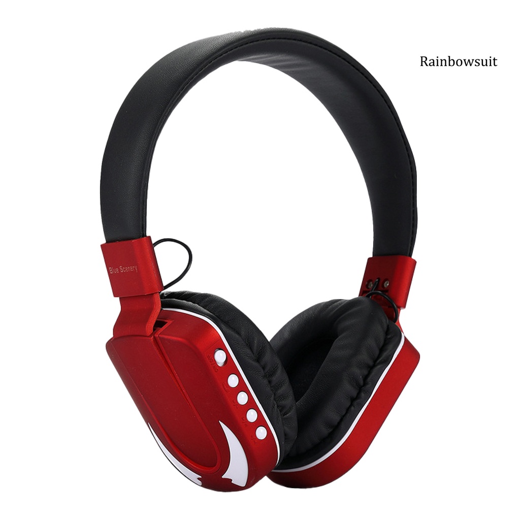 RB- BS77 Headphone Bluetooth 4.1 Luminous ABS Wireless Headphone for Phone