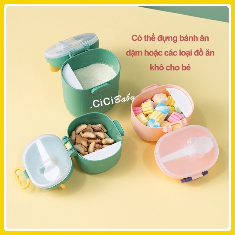 Hộp đựng sữa bột ,chia sữa cho bé , hộp đựng thức ăn đồ khô
