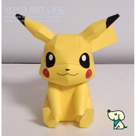 Yoyo Mô Hình Giấy Ba Chiều Hình Doraemon Wali Super Mary Pikachu Ba Chiều Có Thể Gập Làm Ba Chiều DIY Sáng Tạo Đồ Trang Trí Ba Chiều Sáng Tạo