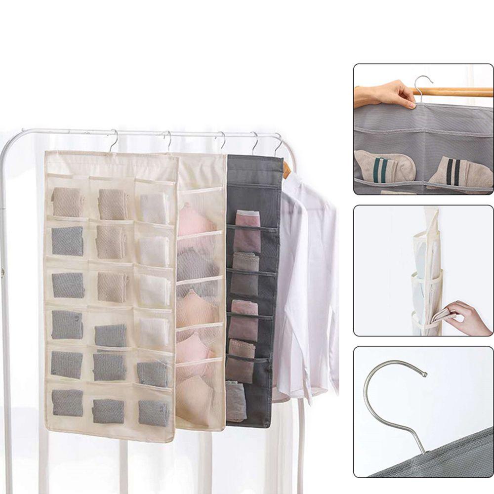 Túi Lưới Hai Mặt Đựng Đồ Lót / Vớ Có Thể Gấp Gọn Tiện Dụng