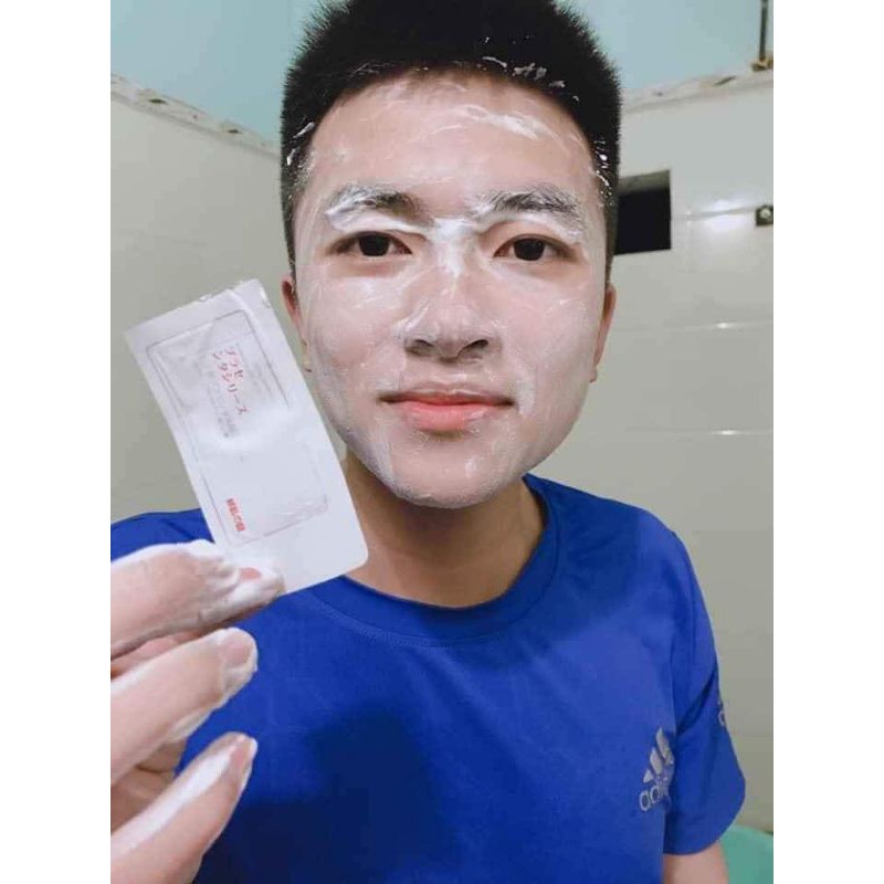 [Set 10 miếng] Mặt nạ ủ trắng nhau thai cừu Rwine Nhật Bản