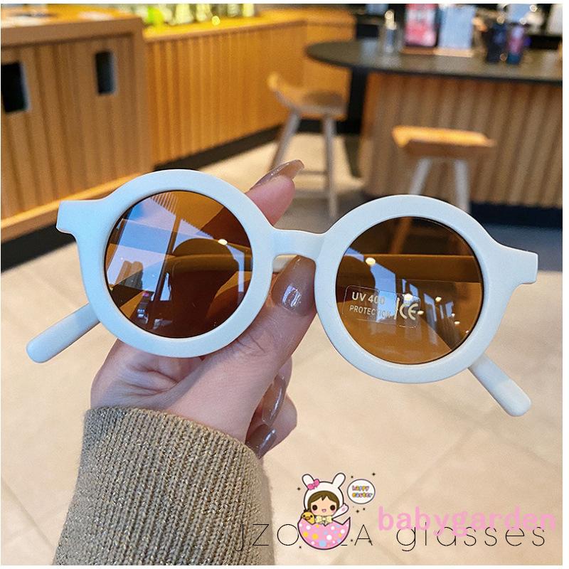 Kính mát tròn chống tia uv400 thiết kế tiện dụng và thời trang cho bé