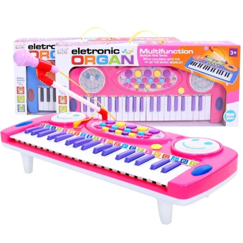 Đàn Organ điện tử kèm Micro cho bé yêu phát triển trí não t