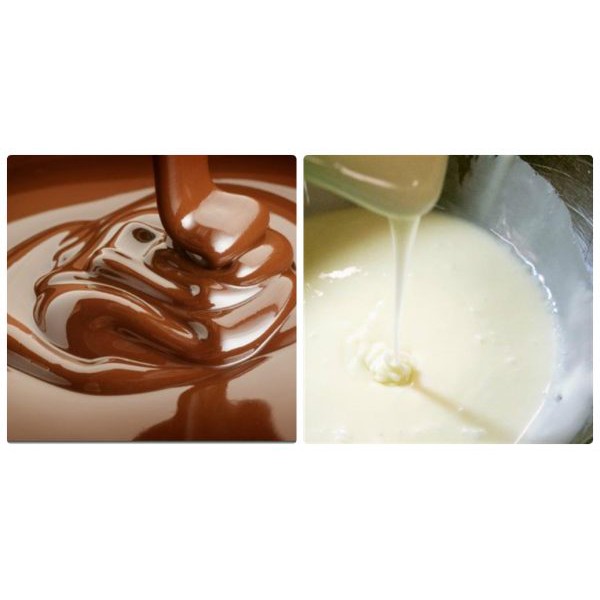 socola đen lỏng nhúng kem 500g