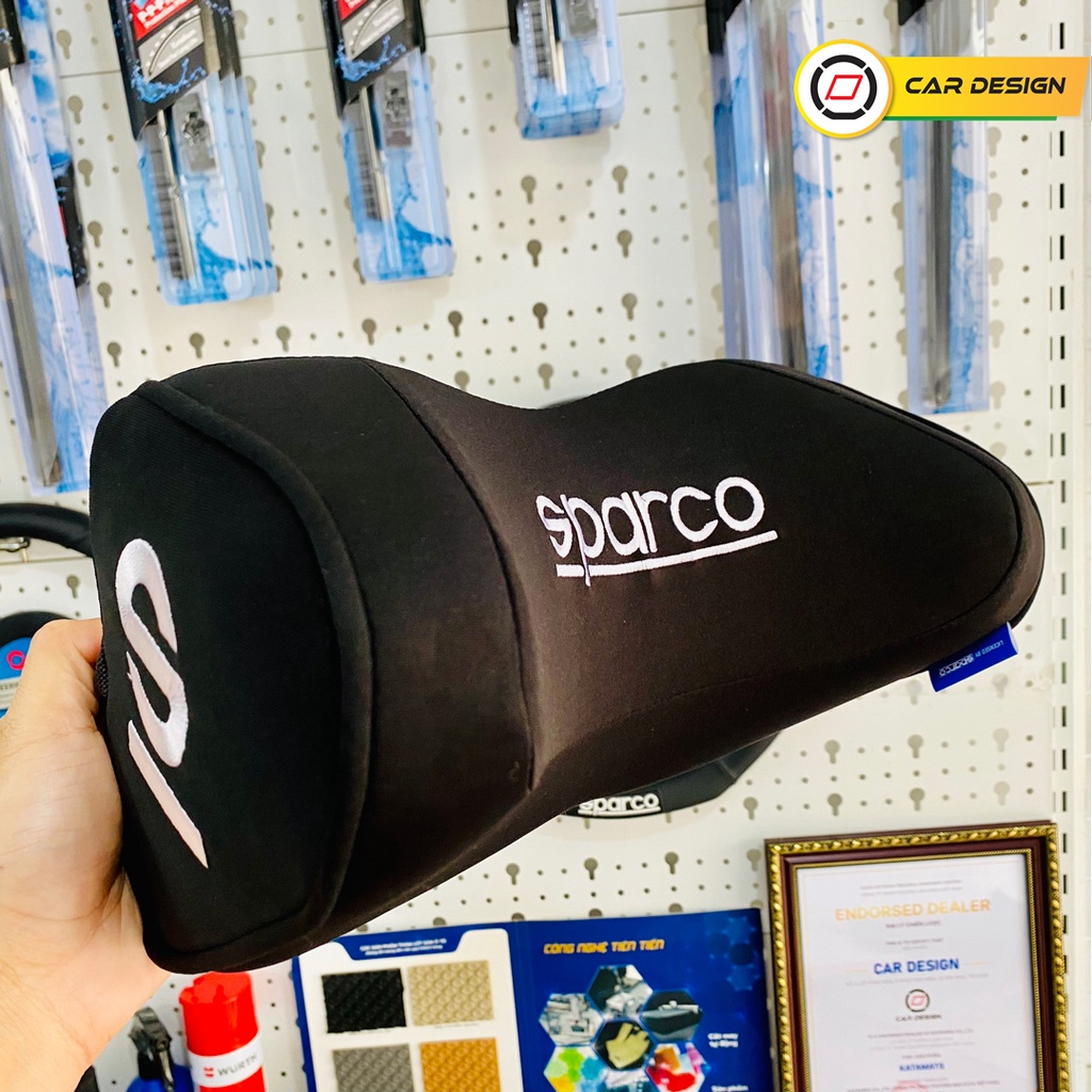 Gối Tựa Đầu Sparco Mẫu Chữ U Thể Thao - Hàng Chính Hãng