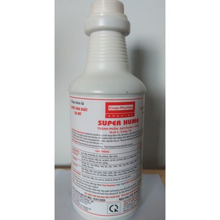 Phân bón lá sinh học super hume- chai 500 ml