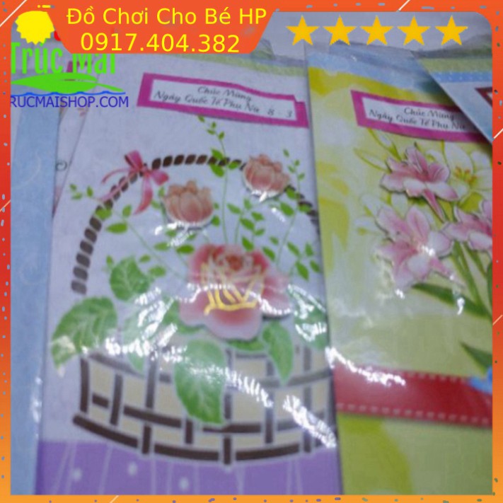 [SIÊU SALE] Thiệp mừng 3D 8 -3 ngày quốc tế phụ nữ ✅  Đồ Chơi Trẻ Em HP