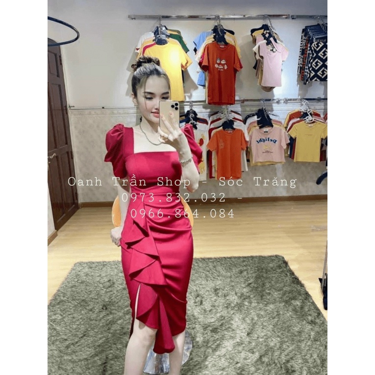 Đầm UMi Bèo Dáng Ôm Diện Đi Đâu Đều Đẹp UP