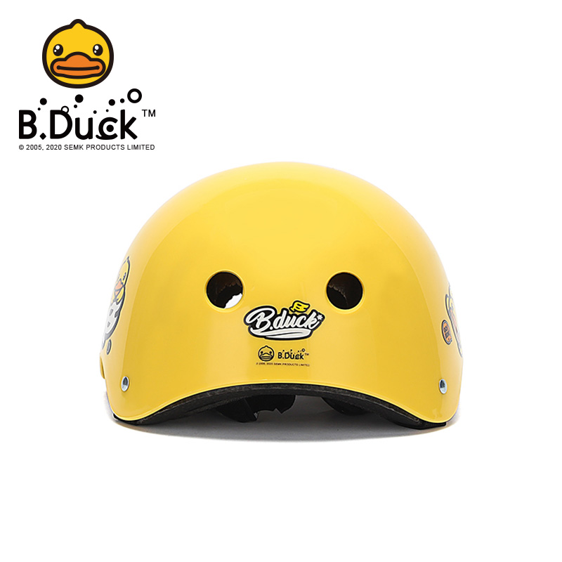 B.Duck Mũ bảo hiểm vịt con Mũ bảo hiểm trẻ em Mũ bảo hiểm xe đạp đi xe đạp mùa hè Xe tay ga