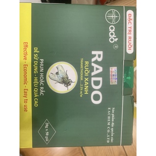 Combo 10 gói Siêu diệt ruồi Rado 20g
