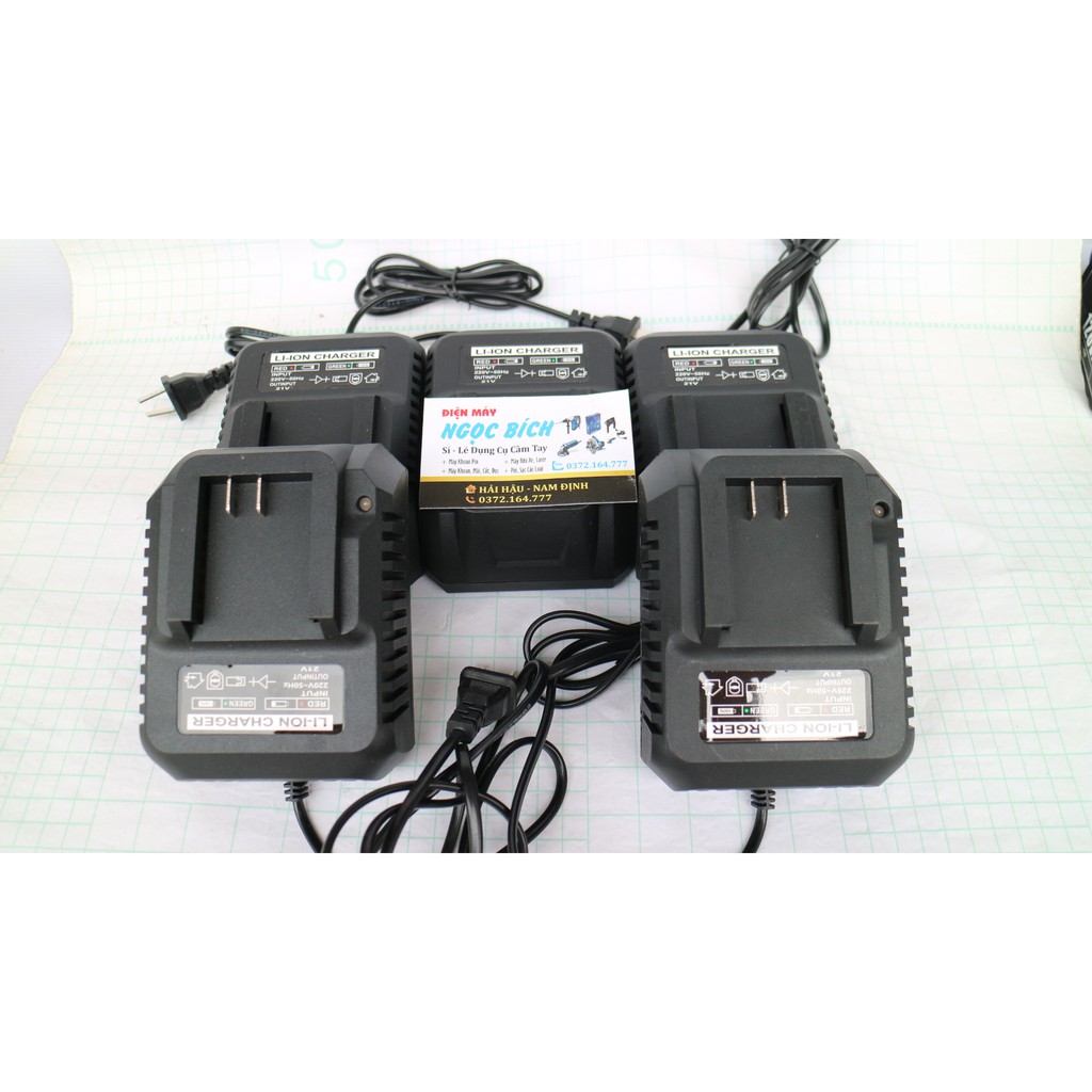 Sạc Máy Siết Bulong Sử Dụng Pin Cùng Chân Hãng BOSS,TRUM,HITACHI