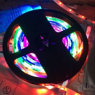 Led cuộn 12v-5m - led RGB 5054 cao cấp ( có bảo hành )