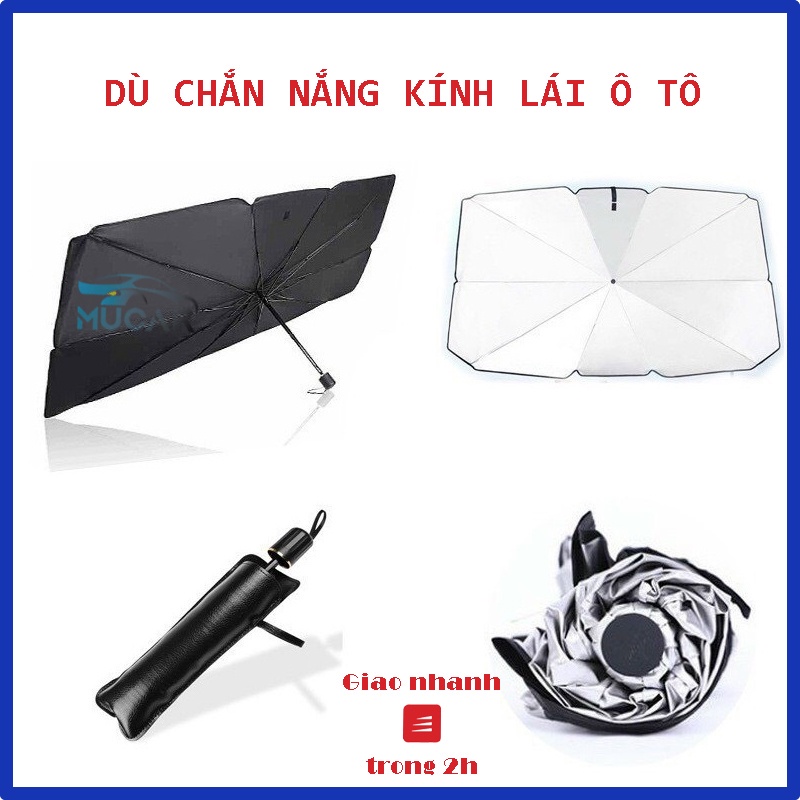 ✆♘◑Dù che nắng kính lái xe hơi, ô tô cao cấp - đa năng chắn nắng, ngăn tia UV bảo vệ nội thất hơi