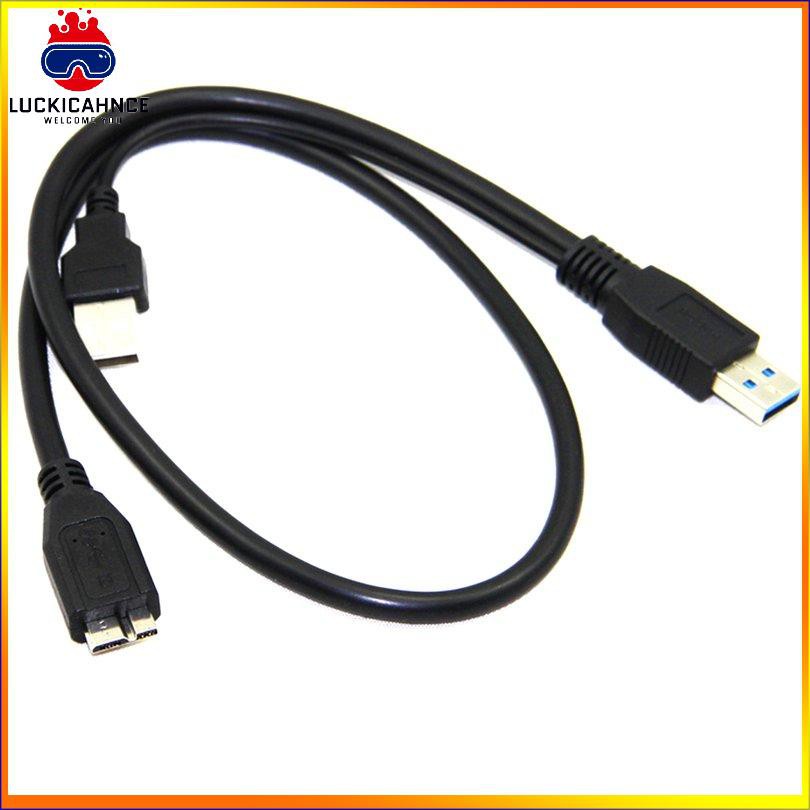 Dây Cáp Dữ Liệu Usb 3.0 0.6m Cho Ổ Cứng Di Động | BigBuy360 - bigbuy360.vn