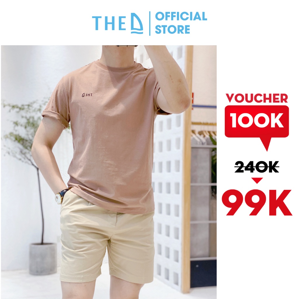 Áo Phông Nam The D Cổ Tròn Dáng Regular Fit, Chất Liệu Cotton Mềm Mịn, Thấm Hút Mồ Hôi Tốt AP 9910 | BigBuy360 - bigbuy360.vn
