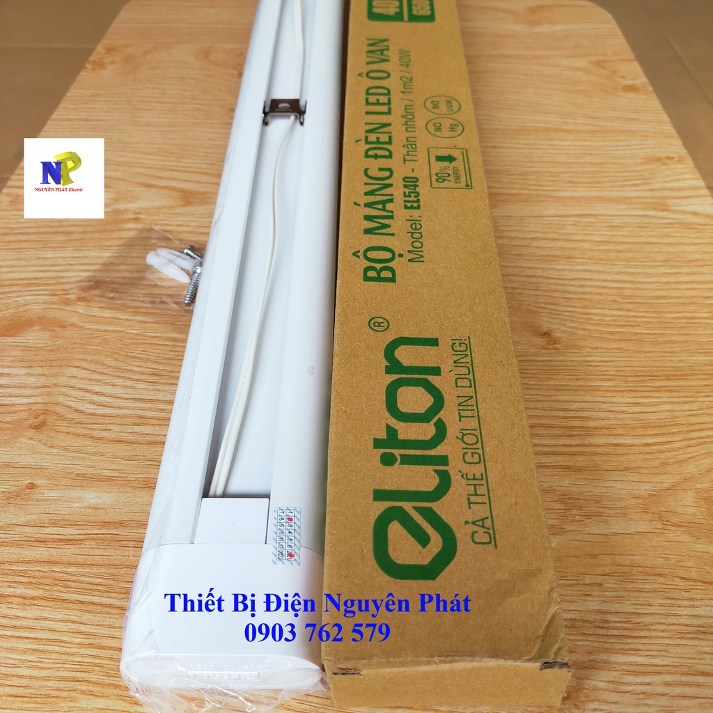 Đèn LED Bán Nguyệt Eliton 1.2m CS 40w Sáng Trắng & CS 36w 3 Màu - Hàng Chất Lượng Cao