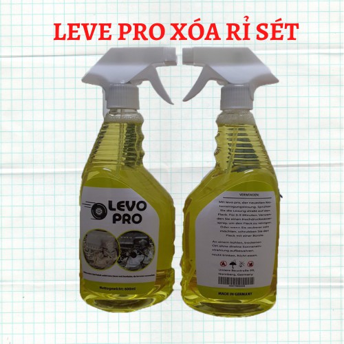 Dung Dịch Tẩy Rửa Vệ Sinh Đầu Bò Lốc Máy Oto Xe Máy LEVO PRO sạch sáng bóng