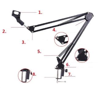 Chân kẹp Micro để bàn