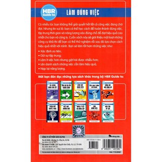 Sách - HBR Guide To - Làm đúng việc (Tái bản 2018) [AlphaBooks]