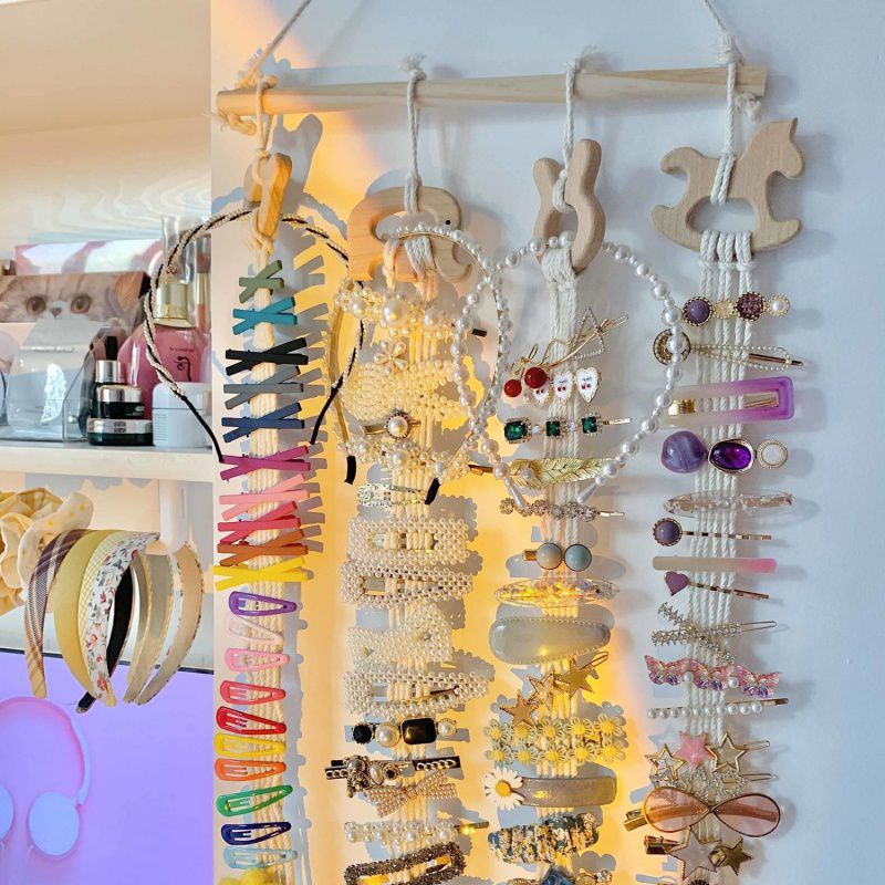 Dây treo phụ kiện kẹp tóc cho bé