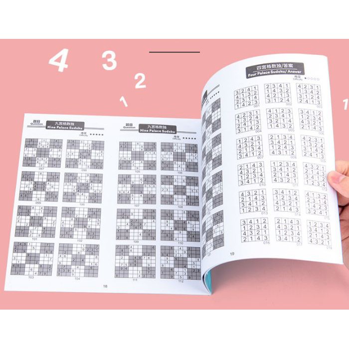 Đồ chơi tư duy - Sudoku 3 cấp độ cho bé - Mẫu Mới1