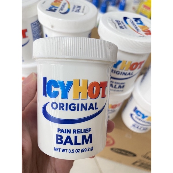Dầu nóng Icy hot extra strength pain relieving balm 99,2gr