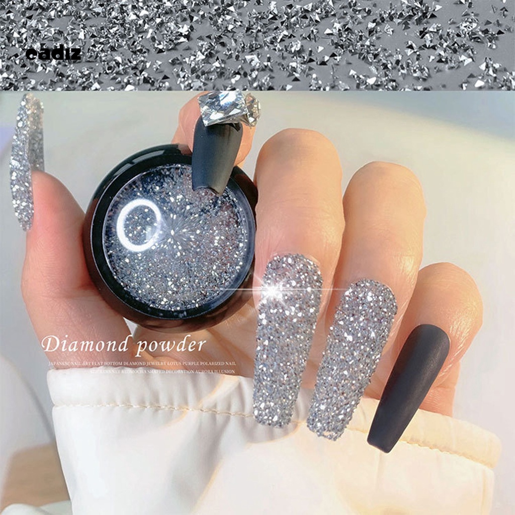 [Hàng mới về] Bột kim tuyến đắp móng trang trí lấp lánh sành điệu