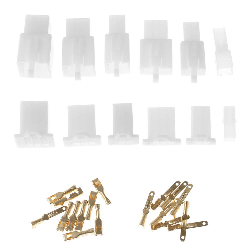 Bộ 1/5/10 Bộ Đầu Nối Dây Cáp Xe Đạp Điện 1/2/3/4/6/9P