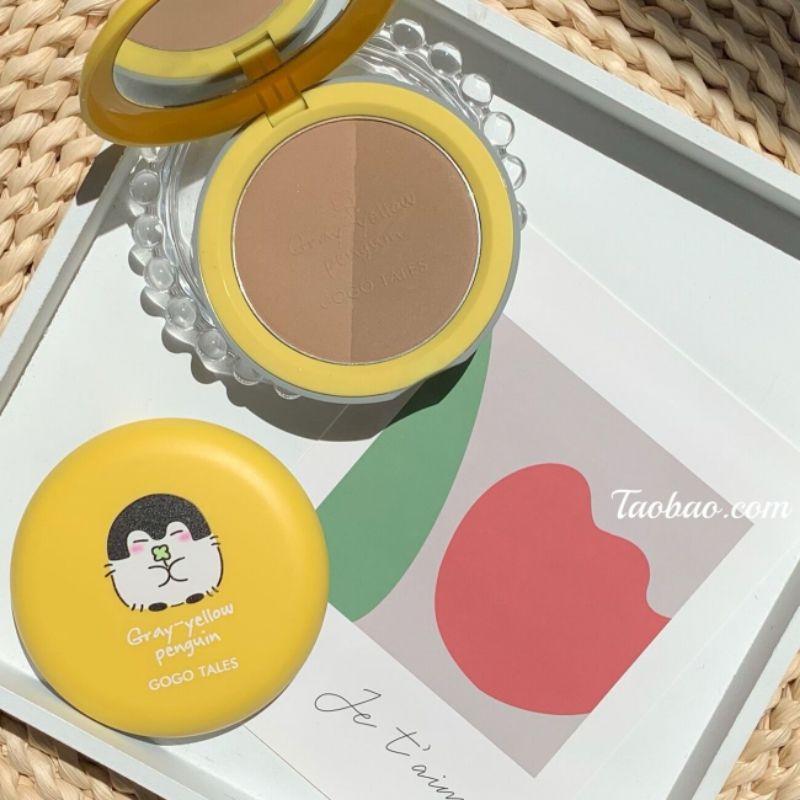 GOGO TALES - Phấn tạo khối Gogo Tales Stereoscopic Shadow Two-tone Shading Palette