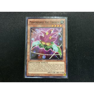 Thẻ Bài Yugioh Chính Hãng Performage Hat Tricker - CORE-EN017