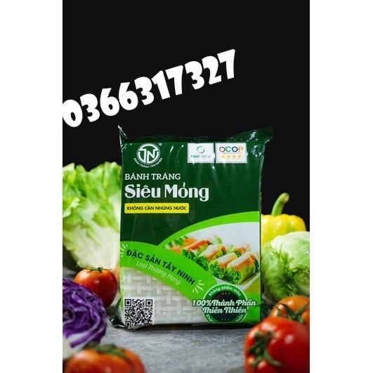 FREE SHIP 50K ! Bánh tráng mỏng Tân Nhiên