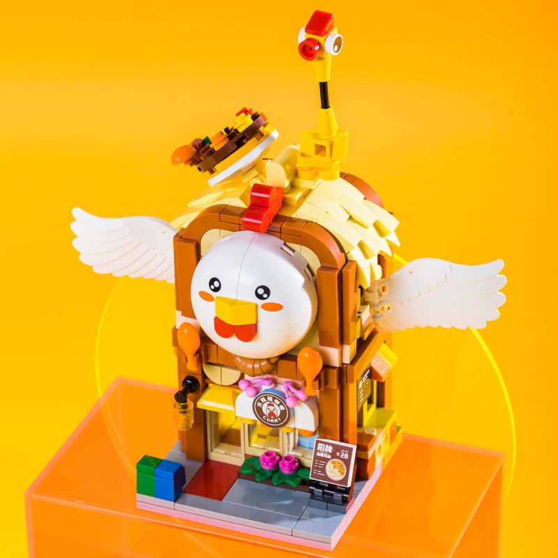 Bộ Đồ Chơi Lắp Ráp Đường Phố Pinqi 56001-04 Cho Bé