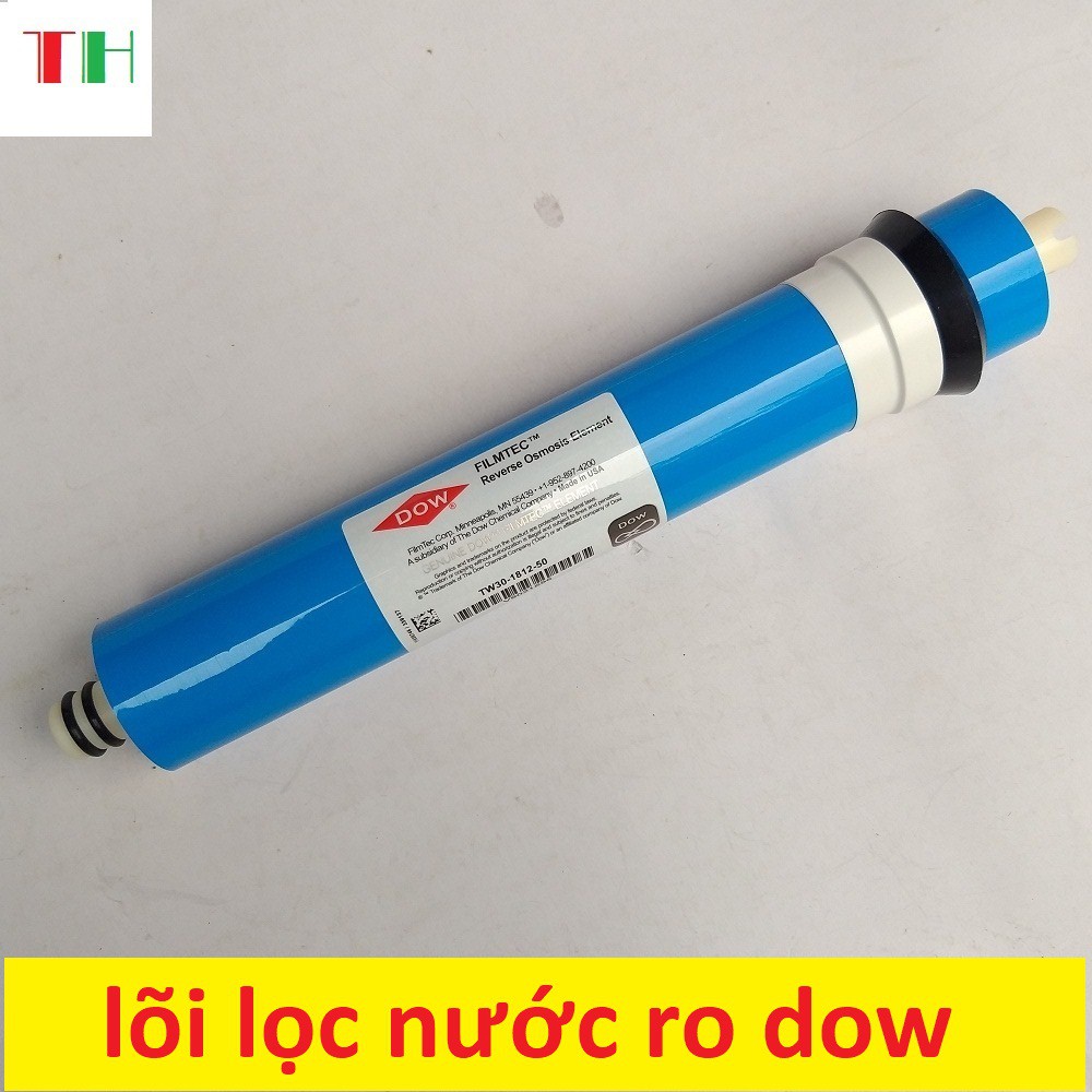 Lõi lọc nước số 4 màng RO DOW FILMTEC 10 lít/h-Xanh120