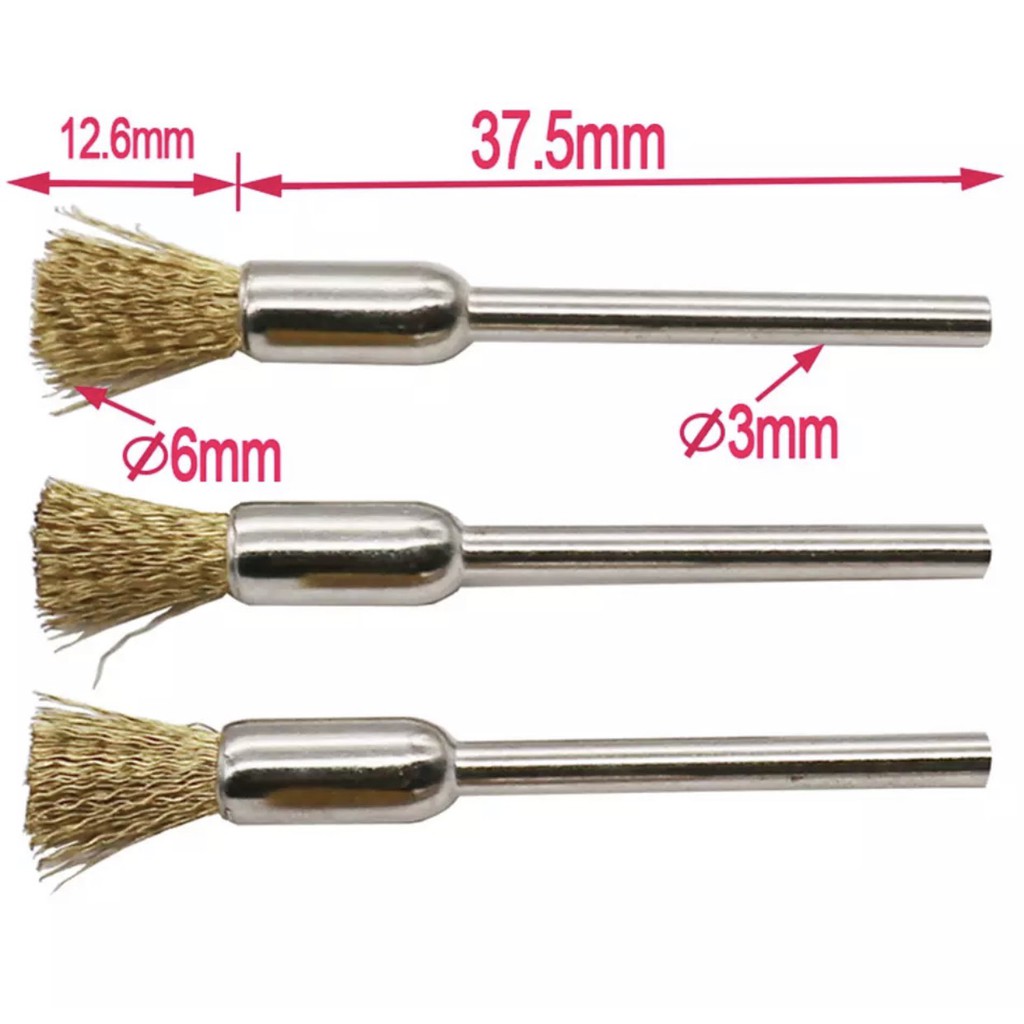 Chổi đánh rỉ sắt lông ngựa 3 mm.