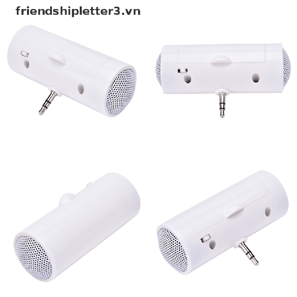 Loa Nghe Nhạc Mp3 Mini Với Giắc Cắm 3.5mm Dành Cho Điện Thoại