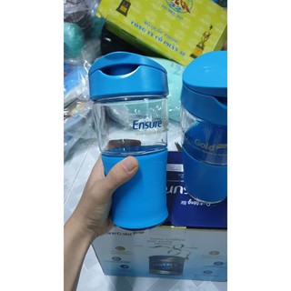 LY THỦY TINH LUMINARC CAO CẤP CÓ NẮP ĐẬY QUÀ TẶNG TỪ SỮA ENSURE