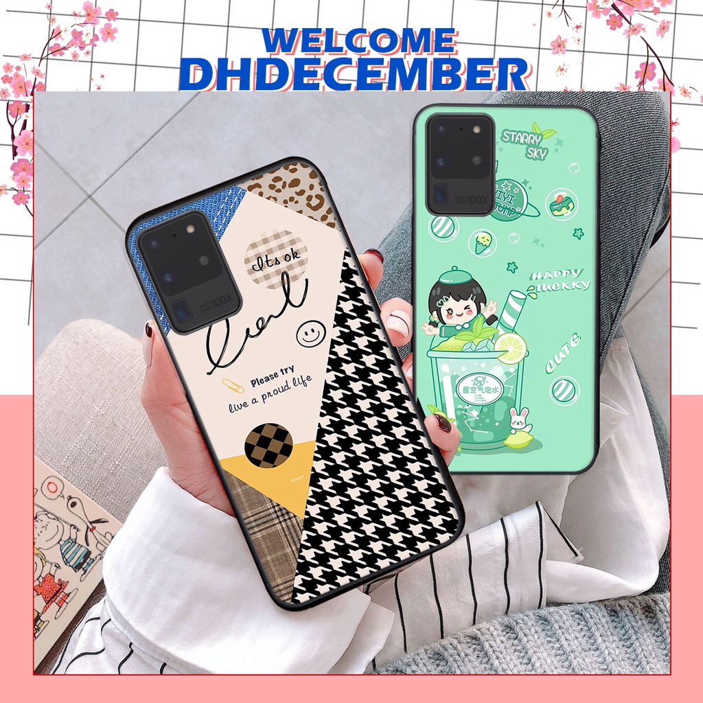 Ốp lưng Samsung  S20 ULTRA in hình nice ,good luck happy ốp xinh viền dẻo đẹp chất