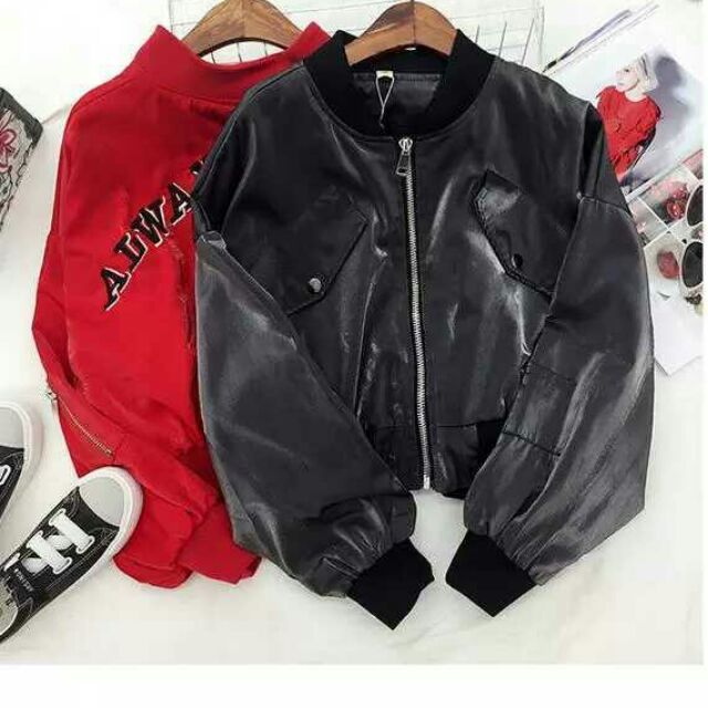 Áo bomber xám bạc cực đẹp