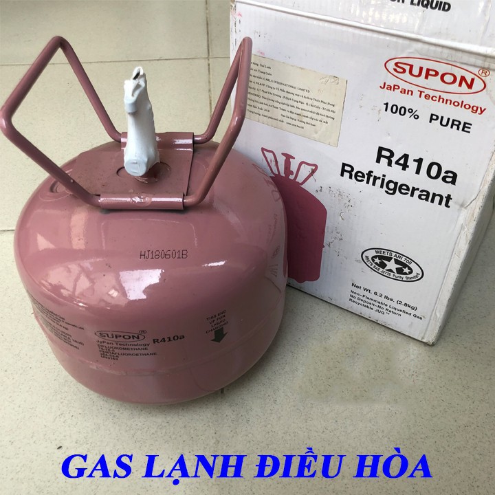 Gas lạnh điều hòa R410A Supon 2.8kg [CÔNG NGHỆ NHẬT] Môi chất lạnh R410A