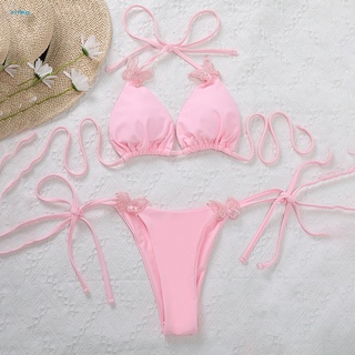 Bộ Đồ Bơi 2 Mảnh Lọt Khe Quyến Rũ Dành Cho Nữ