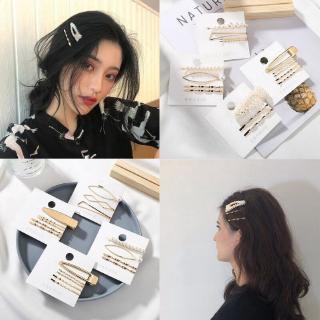Kẹp tóc ngọc trai phong cách Hàn Quốc