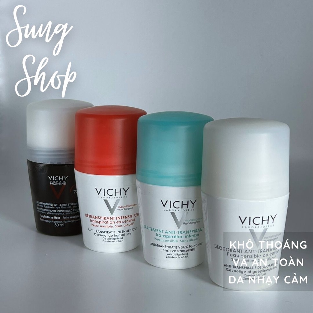 Lăn Khử Mùi Vichy Lăn Nách Vichy Đủ Loại