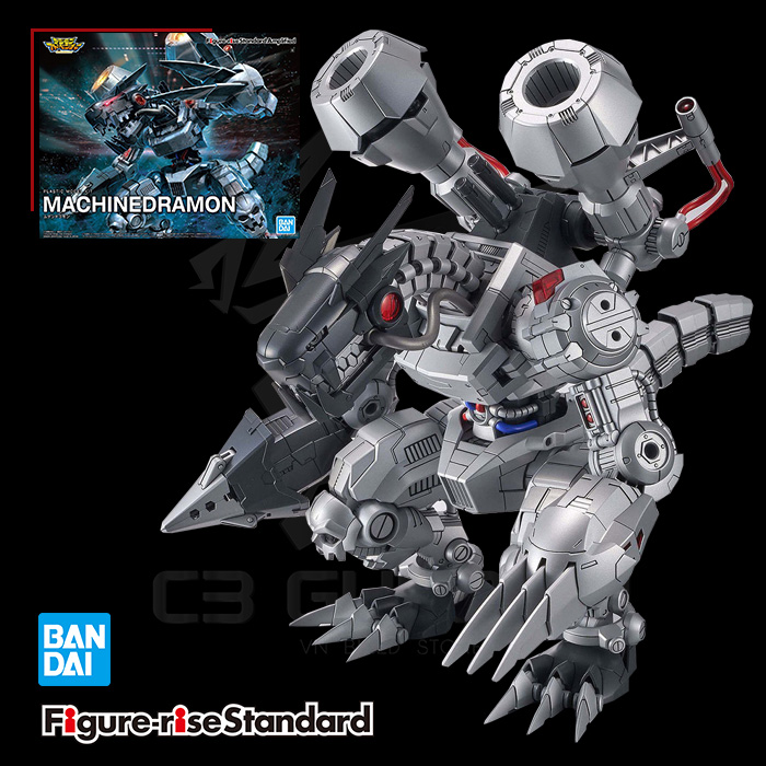 MÔ HÌNH LẮP RÁP BANDAI FIGURE RISE STANDARD MACHINEDRAMON AMPLIFIED (DIGIMON) GUNPLA CHÍNH HÃNG NHẬT BẢN