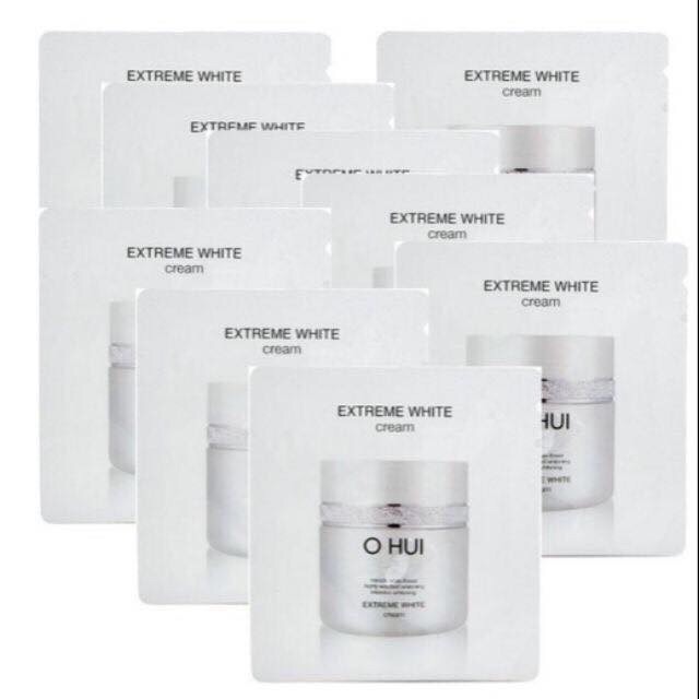 Combo 5 gói Kem trắng da và chống lão hóa. OHUI Extreme White Cream Snow vitamin