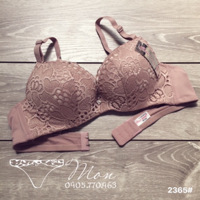 Áo Ngực Ren Thái Nâng Ngực 2365 Siêu Đẩy Ngực