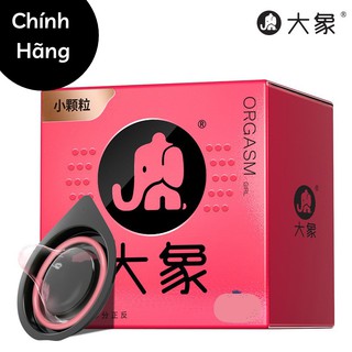 [CỰC HOT] Bao cao su con voi hạt nhỏ phiên bản của giới trẻ hộp 2 gói siêu mỏng 001 (che tên sản phẩm)