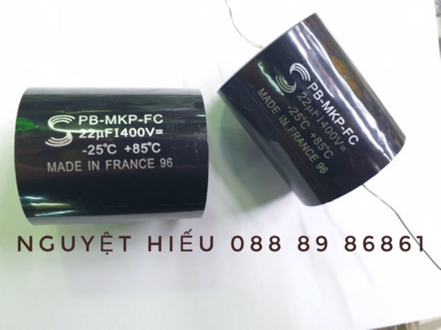 Tụ lọc phân tần 22uF-400V